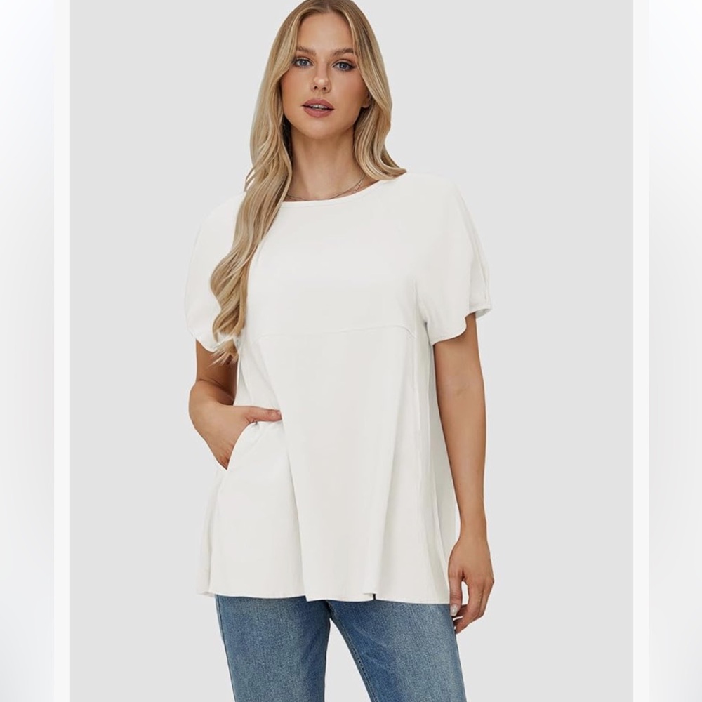 EXLURA Maternity Shirt